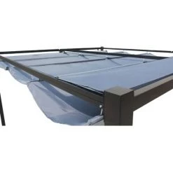 CONCEPT-USINE Tonnelle Autoportante 3x3m, Toile Polyester Grise TUSA - Gris -Tente de réception Soldes 6537512 3