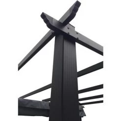 CONCEPT-USINE Tonnelle Autoportante 3x3m, Structure Alu Toile Grise REGIA - Gris -Tente de réception Soldes 6537514 3