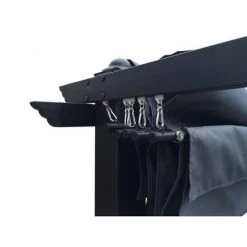 CONCEPT-USINE Tonnelle Autoportante 3x3m, Structure Alu Toile Grise REGIA - Gris -Tente de réception Soldes 6537514 5