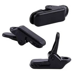 AOUGO 20 Pièces Noir Bâche Clip Ensemble Tente S'enclenche Camping Auvent Auvent Pince Clips Tente Serrer Pour Les Activités De Plein Air -Tente de réception Soldes 65393875 4