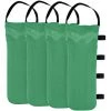 GALOZZOIT Lot De 4 Sacs De Sable Pour Tonnelle - Qualité Industrielle - Poids Pour Tonnelle Et Tentes De Jardin —Vert Gazon