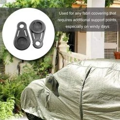 OSQI Lot De 10 Clips De Bâche, Poignée De Verrouillage Robuste – Pinces De Bâche En Plastique – Pinces De Bâche – Clips De Fixation De Tente – Clip De Cordon élastique Pour Auvent De Piscine – Pince De Bâche De Voiture, 8,4 X 4,7 X 2,5 Cm. -Tente de réception Soldes 65503524 5