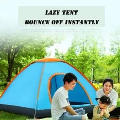 YIDOMDE Tente Instantanée,Dôme Tente Étanche, 2-3 Personnes Tente De Plage Pop Up, Tente De Camping Anti-UV Étanche Pour La Famille Pour La Randonnée Familiale Et Outdoor -Tente de réception Soldes 65745056 4