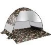 YIDOMDE Tente De Plage Pop-up Automatique, Anti-UV,imperméable,Grande Tente Instantanée Pour Camping En Plein Air,pour Enfants Et Adultes,familles,Plage,Camping - Camouflage