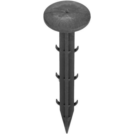 EINEMGELD Pack De 50 Piquets De Tente Piquets Clous Sols Durs En Plastique Pour Sardines Tente Camping Randonnée Ou Pique-Nique Bâche Utilisée En Couvre Sol Jardin 3 EINEMGELD Pack De 50 Piquets De Tente Piquets Clous Sols Durs En Plastique Pour Sardines Tente Camping Randonnée Ou Pique-Nique Bâche Utilisée En Couvre Sol Jardin