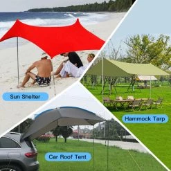 ASUPERMALL Poteaux De Bâche Télescopiques Poteaux De Tente De Camping Réglables Poteaux De Tente Portables Légers En Aluminium De Remplacement Pour Auvents Auvent Abri Anti-pluie, Rouge, 1 Pôle 11 ASUPERMALL Poteaux De Bâche Télescopiques Poteaux De Tente De Camping Réglables Poteaux De Tente Portables Légers En Aluminium De Remplacement Pour Auvents Auvent Abri Anti-pluie, Rouge, 1 Pôle -Tente de réception Soldes 65918510 5