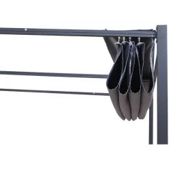 CONCEPT-USINE Tonnelle Autoportante 3x4m Avec Toile En Polyester Gris TUSA - Gris 9 CONCEPT-USINE Tonnelle Autoportante 3x4m Avec Toile En Polyester Gris TUSA - Gris -Tente de réception Soldes 6595471 3