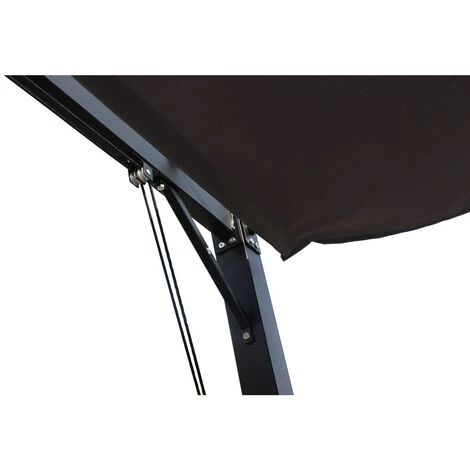 CONCEPT-USINE Tonnelle Autoportante 3x4m Avec Toile En Polyester Gris TUSA - Gris 6 CONCEPT-USINE Tonnelle Autoportante 3x4m Avec Toile En Polyester Gris TUSA - Gris - Image 4