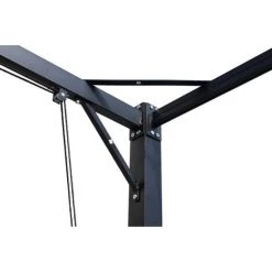 CONCEPT-USINE Tonnelle Autoportante 3x4m Avec Toile En Polyester Gris TUSA - Gris 11 CONCEPT-USINE Tonnelle Autoportante 3x4m Avec Toile En Polyester Gris TUSA - Gris -Tente de réception Soldes 6595471 5