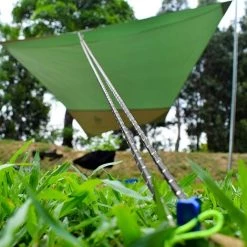 OSQI Lot De 4 Tendeurs Réfléchissants Avec Tendeur De Corde, 4 M, Diamètre : 3 Mm, Résistant Aux Déchirures, Pour Tente Et Voile D'ombrage -Tente de réception Soldes 65988784 4