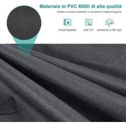 MèREÉTERNEL Jeu De 4 Poids Pour Gazebo, Paquet De Sable Gazebo, Lourd 600D De Qualité Industrielle, Pour Jambes De Gazebo, Sacs De Sable Pour Tout Gazebo Pop-up, Tente, Auvent, Parasol (Cylindrical) Ternel -Tente de réception Soldes 66085407 3