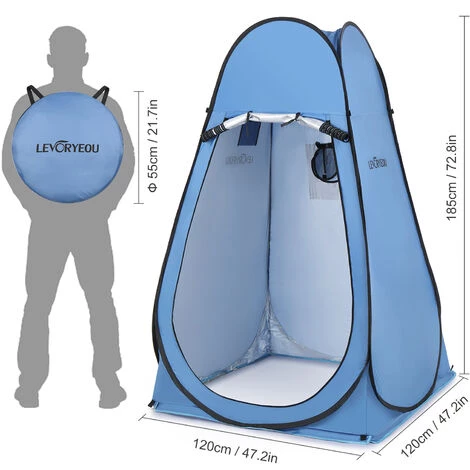 TANCYCO Tente D'abri De Confidentialité Pop Up Portable Camping En Plein Air Plage Douche Instantanée Toilette Tente à Langer Soleil Pluie Abri Avec Fenêtre (S Vert) 4 TANCYCO Tente D'abri De Confidentialité Pop Up Portable Camping En Plein Air Plage Douche Instantanée Toilette Tente à Langer Soleil Pluie Abri Avec Fenêtre (S Vert) - Image 2