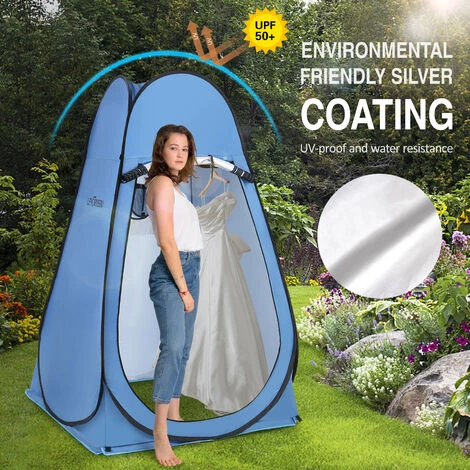 TANCYCO Tente D'abri De Confidentialité Pop Up Portable Camping En Plein Air Plage Douche Instantanée Toilette Tente à Langer Soleil Pluie Abri Avec Fenêtre (S Vert) 5 TANCYCO Tente D'abri De Confidentialité Pop Up Portable Camping En Plein Air Plage Douche Instantanée Toilette Tente à Langer Soleil Pluie Abri Avec Fenêtre (S Vert) - Image 3