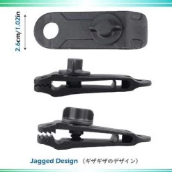 Cisea 12 Pièces Pinces à Bâche Pince Au Sol Pinces De Tente En Plastique En Forme De Crocodile Pour Camping Auvent Activités De Plein Air -Tente de réception Soldes 66352051 3