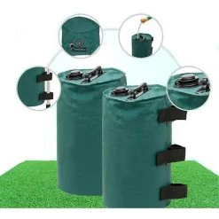 BF Tente Extérieure Sac De Sable à Eau Fixe Poids D'eau D'auvent étanche Sac/poids De Jambe Pour Tente D'auvent Vert 9 BF Tente Extérieure Sac De Sable à Eau Fixe Poids D'eau D'auvent étanche Sac/poids De Jambe Pour Tente D'auvent Vert -Tente de réception Soldes 66353029 3