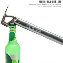 Marteau De Tente, Marteau En Acier Inoxydable À Poignée En Alliage D'aluminium Léger, Extracteur De Clou Pour Tente De Camping En Plein Air (Argent, 305*90mm)——Adélala -Tente de réception Soldes 66384979 4