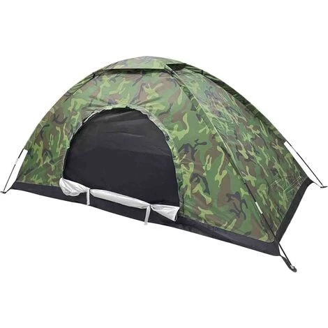 TANCYCO Tente Simple De Camping De Motif De Camouflage Faisant Un Sac à Dos Pour Camper Et Augmenter 3 TANCYCO Tente Simple De Camping De Motif De Camouflage Faisant Un Sac à Dos Pour Camper Et Augmenter