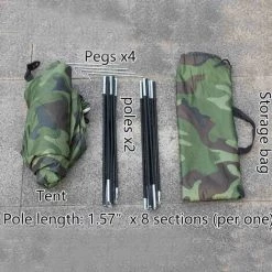 TANCYCO Tente Simple De Camping De Motif De Camouflage Faisant Un Sac à Dos Pour Camper Et Augmenter 10 TANCYCO Tente Simple De Camping De Motif De Camouflage Faisant Un Sac à Dos Pour Camper Et Augmenter -Tente de réception Soldes 66391377 4