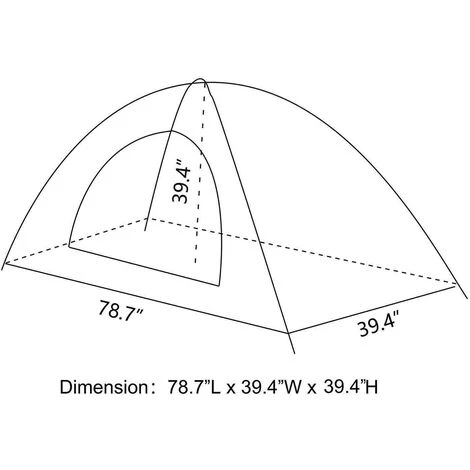 TANCYCO Tente Simple De Camping De Motif De Camouflage Faisant Un Sac à Dos Pour Camper Et Augmenter 7 TANCYCO Tente Simple De Camping De Motif De Camouflage Faisant Un Sac à Dos Pour Camper Et Augmenter - Image 5