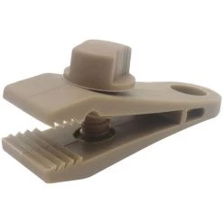 TANCYCO 10pcs Clips De Bâche Clips De Tente Heavy Duty Lock Grip Tent Clamp Vis à Pouce Bungee Cord Clips Pour Camping En Plein Air Bâches Auvents Caravane Auvents Bâches De Voiture Bâches De Piscine (Marron) -Tente de réception Soldes 66391499 5