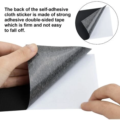 HEGUYEY 8 Pcs Patchs De Réparation Autocollant, 20 X 10cm Rustine Autocollante En Nylon, Kit Reparation Tente, Patch Auto-Adhésif Imperméables Pour Tente Doudoune Auvent, Noir, Gris, Bleu, Vert Armée 4 HEGUYEY 8 Pcs Patchs De Réparation Autocollant, 20 X 10cm Rustine Autocollante En Nylon, Kit Reparation Tente, Patch Auto-Adhésif Imperméables Pour Tente Doudoune Auvent, Noir, Gris, Bleu, Vert Armée - Image 2