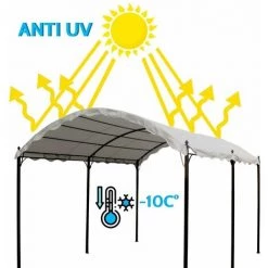 ELIOS PARASOLS Toile De Remplacement 3x4 Gazebo Onda Protection Uv -Tente de réception Soldes 6642211 3