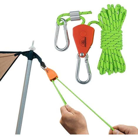 YIDOMDE 4m Cordes Réfléchissante Pour Tente,Cordes Pour Tente Réfléchissante,4 Mm Corde Ficelle Avec Poulie En Alliage De Zinc,Corde Tente Camping,Corde Camping Pour Camping Tente Bâche Randonnée Auvent,vert 3 YIDOMDE 4m Cordes Réfléchissante Pour Tente,Cordes Pour Tente Réfléchissante,4 Mm Corde Ficelle Avec Poulie En Alliage De Zinc,Corde Tente Camping,Corde Camping Pour Camping Tente Bâche Randonnée Auvent,vert