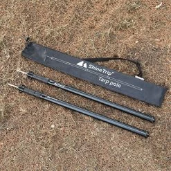 TANCYCO Tiges De Tente Télescopiques Légères En Alliage D'aluminium Réglables Pour Le Camping, La Randonnée, L'équipement De Camping En Plein Air (Champagne) -Tente de réception Soldes 66645845 3