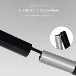 TANCYCO Poteau De Support De Tente Pliable Sections Multiples Poteaux De Tente De Camping En Alliage D'aluminium Pour Auvent De Porche Auvent Support De Pare-soleil -Tente de réception Soldes 66645853 5