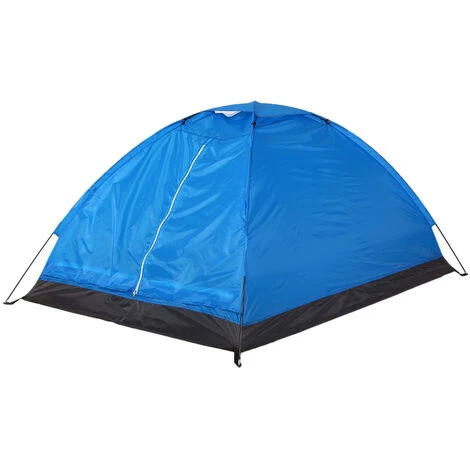 TANCYCO Tente De Camping Pour 2 Personnes Tente De Plage Portable Extérieure Monocouche (Bleu) 3 TANCYCO Tente De Camping Pour 2 Personnes Tente De Plage Portable Extérieure Monocouche (Bleu)