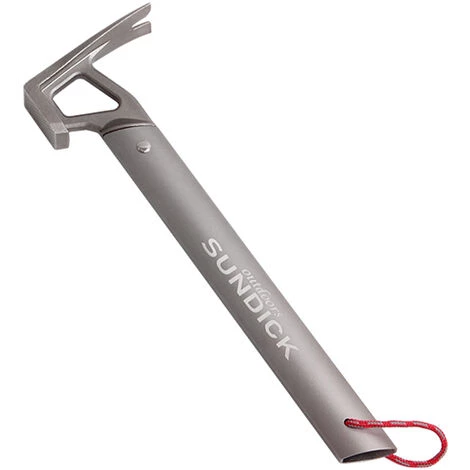 TANCYCO Marteau De Tente De Camping En Plein Air En Acier Inoxydable Extracteur De Clous De Tente Accessoire De Piquet De Tente (argent) 3 TANCYCO Marteau De Tente De Camping En Plein Air En Acier Inoxydable Extracteur De Clous De Tente Accessoire De Piquet De Tente (argent)