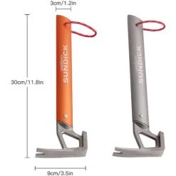 TANCYCO Marteau De Tente De Camping En Plein Air En Acier Inoxydable Extracteur De Clous De Tente Accessoire De Piquet De Tente (argent) 10 TANCYCO Marteau De Tente De Camping En Plein Air En Acier Inoxydable Extracteur De Clous De Tente Accessoire De Piquet De Tente (argent) -Tente de réception Soldes 66645866 4