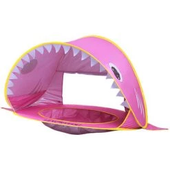 TANCYCO Tente Pop-up Pour Enfants Avec Piscine Tente De Jeu Amusante Pliante Tente De Terrain De Jeu Pour Enfants Tente Instantanée Automatique Pour Garçons Et Filles Tente De Plage Pour Bébé Pour Camping, Plage, Arrière-cour (rose) -Tente de réception Soldes 66645890 5