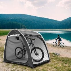 TANCYCO Abri De Rangement Extérieur étanche Pour Vélos, Tente De Vélo élargie Et Robuste, Gain De Place, Housse De Rangement Pour Outils De Jardin, Sac à Dos, Abri Pour 4 à 5 Vélos Adultes -Tente de réception Soldes 66645900 2