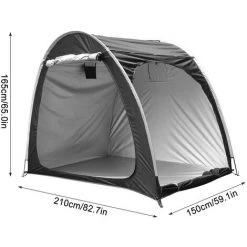 TANCYCO Abri De Rangement Extérieur étanche Pour Vélos, Tente De Vélo élargie Et Robuste, Gain De Place, Housse De Rangement Pour Outils De Jardin, Sac à Dos, Abri Pour 4 à 5 Vélos Adultes -Tente de réception Soldes 66645900 3