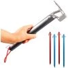 TANCYCO Tente De Camping Peg Marteau Camping En Plein Air Tente De Randonnée Auvent Auvent Piquet Marteau Avec 4 Piquets -Tente de réception Soldes 66645905 1