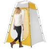 TANCYCO Tente De Douche Extérieure Portable Avec Protection UV Salle De Bain Tente De Camping Abri De Pluie Vestiaire Tente De Confidentialité Pour Camping En Plein Air Vélo Randonnée Plage Avec Sac De Transport (jaune Et Gris) 2 TANCYCO Tente De Douche Extérieure Portable Avec Protection UV Salle De Bain Tente De Camping Abri De Pluie Vestiaire Tente De Confidentialité Pour Camping En Plein Air Vélo Randonnée Plage Avec Sac De Transport (jaune Et Gris) -Tente de réception Soldes 66645934 1
