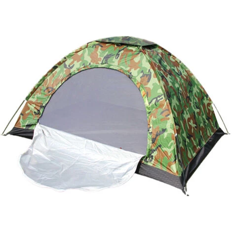 TANCYCO Tente De Camping En Plein Air Tente Portable Résistante à L'eau Tente Pour Personne Seule Avec Porte En Maille Et Fenêtre Sac De Transport Pour Camping Randonnée Pêche En Intérieur 3 TANCYCO Tente De Camping En Plein Air Tente Portable Résistante à L'eau Tente Pour Personne Seule Avec Porte En Maille Et Fenêtre Sac De Transport Pour Camping Randonnée Pêche En Intérieur