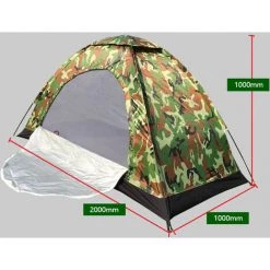 TANCYCO Tente De Camping En Plein Air Tente Portable Résistante à L'eau Tente Pour Personne Seule Avec Porte En Maille Et Fenêtre Sac De Transport Pour Camping Randonnée Pêche En Intérieur 9 TANCYCO Tente De Camping En Plein Air Tente Portable Résistante à L'eau Tente Pour Personne Seule Avec Porte En Maille Et Fenêtre Sac De Transport Pour Camping Randonnée Pêche En Intérieur -Tente de réception Soldes 66645960 3