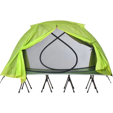 TANCYCO 4 Saisons 1 Personne Double Couche Tente De Randonnée Pliante Haute Et Basse Utilisation Tente De Camping Loin Du Sol Extérieur Moustiquaire Tente Pour La Maison Camping Randonnée Voyage Plage Arrière-cour Randonnée 3 TANCYCO 4 Saisons 1 Personne Double Couche Tente De Randonnée Pliante Haute Et Basse Utilisation Tente De Camping Loin Du Sol Extérieur Moustiquaire Tente Pour La Maison Camping Randonnée Voyage Plage Arrière-cour Randonnée