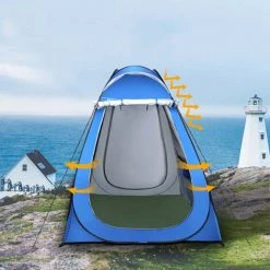 TANCYCO Tente De Camping En Plein Air Tente De Pêche Pop-up Tente De Protection UV Abri De Pluie Instantané Automatique Pour Camping En Plein Air Vélo Randonnée Plage Avec Sac De Transport (Bleu, 150*150*190cm) 9 TANCYCO Tente De Camping En Plein Air Tente De Pêche Pop-up Tente De Protection UV Abri De Pluie Instantané Automatique Pour Camping En Plein Air Vélo Randonnée Plage Avec Sac De Transport (Bleu, 150*150*190cm) -Tente de réception Soldes 66646005 3