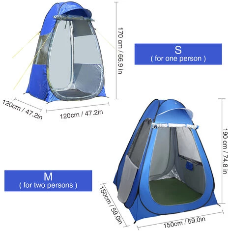 TANCYCO Tente De Camping En Plein Air Tente De Pêche Pop-up Tente De Protection UV Abri De Pluie Instantané Automatique Pour Camping En Plein Air Vélo Randonnée Plage Avec Sac De Transport (Bleu, 150*150*190cm) 7 TANCYCO Tente De Camping En Plein Air Tente De Pêche Pop-up Tente De Protection UV Abri De Pluie Instantané Automatique Pour Camping En Plein Air Vélo Randonnée Plage Avec Sac De Transport (Bleu, 150*150*190cm) – Image 5