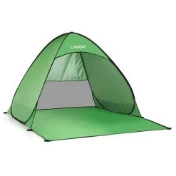 TANCYCO Tente De Plage Automatique Instantanée Pop Up Légère Protection UV Extérieure Camping Tente De Pêche Cabana Abri Soleil (vert) 9 TANCYCO Tente De Plage Automatique Instantanée Pop Up Légère Protection UV Extérieure Camping Tente De Pêche Cabana Abri Soleil (vert) -Tente de réception Soldes 66805916 3