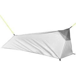TANCYCO Tente De Randonnée Camping En Plein Air Sac De Couchage Tente Légère Pour Personne Seule Avec Filet (Blanc-gris) -Tente de réception Soldes 66806000 2