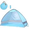 TANCYCO Tente De Plage Instantanée Pop Up Protection UV Légère Abri Solaire Tente Pare-soleil Auvent (Bleu) 2 TANCYCO Tente De Plage Instantanée Pop Up Protection UV Légère Abri Solaire Tente Pare-soleil Auvent (Bleu) -Tente de réception Soldes 66806012 1