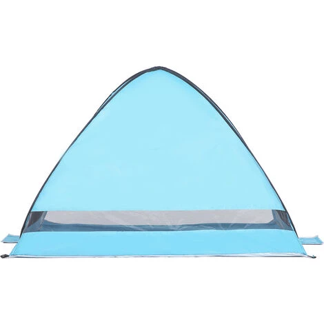 TANCYCO Tente De Plage Instantanée Pop Up Protection UV Légère Abri Solaire Tente Pare-soleil Auvent (Bleu) 6 TANCYCO Tente De Plage Instantanée Pop Up Protection UV Légère Abri Solaire Tente Pare-soleil Auvent (Bleu) - Image 4