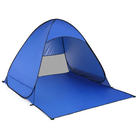 TANCYCO Tente De Plage Automatique Instantanée Pop Up Légère Protection UV Extérieure Camping Pêche Tente Cabana Abri Soleil (165 × 150 × 110 Cm, Bleu Royal) 7 TANCYCO Tente De Plage Automatique Instantanée Pop Up Légère Protection UV Extérieure Camping Pêche Tente Cabana Abri Soleil (165 × 150 × 110 Cm, Bleu Royal) – Image 5