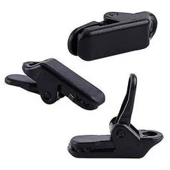 Cisea 20 Pièces Noir Bâche Clip Ensemble Tente S'enclenche Camping Auvent Auvent Pince Clips Tente Serrer Pour Les Activités De Plein Air -Tente de réception Soldes 66807633 3