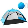 TANCYCO Tente De Camping Ultralégère Pop-up Tente Extérieure En Maille Filet De Loisirs De Plage Pour 2 Personnes (Bleu) 1 TANCYCO Tente De Camping Ultralégère Pop-up Tente Extérieure En Maille Filet De Loisirs De Plage Pour 2 Personnes (Bleu) -Tente de réception Soldes 66879126 1