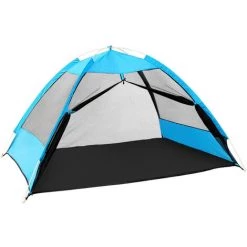 TANCYCO Tente De Camping Ultralégère Pop-up Tente Extérieure En Maille Filet De Loisirs De Plage Pour 2 Personnes (Bleu) 8 TANCYCO Tente De Camping Ultralégère Pop-up Tente Extérieure En Maille Filet De Loisirs De Plage Pour 2 Personnes (Bleu) -Tente de réception Soldes 66879126 2